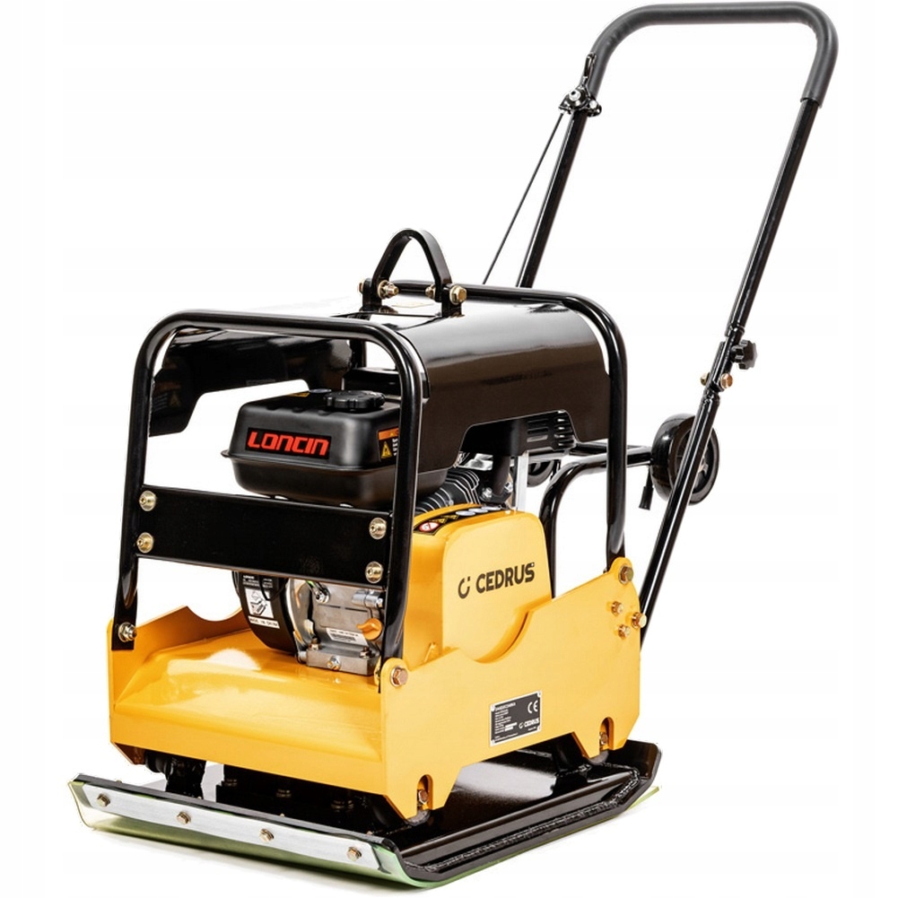 Zagęszczarka Do Gruntu Cedrus CEDZG120L Płaskie Krawędzie 55X50 120KG 25KN