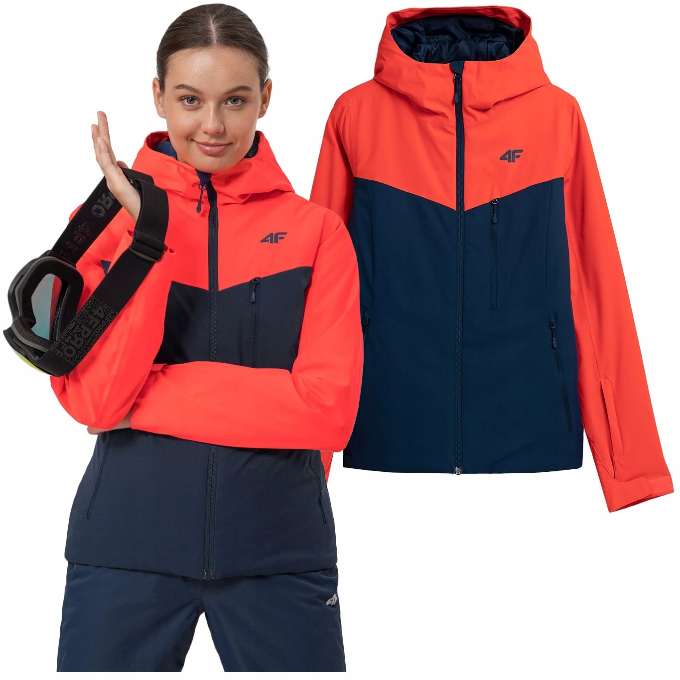 

Kurtka Damska zimowa 4F Narciarska KUDN002 5000 M