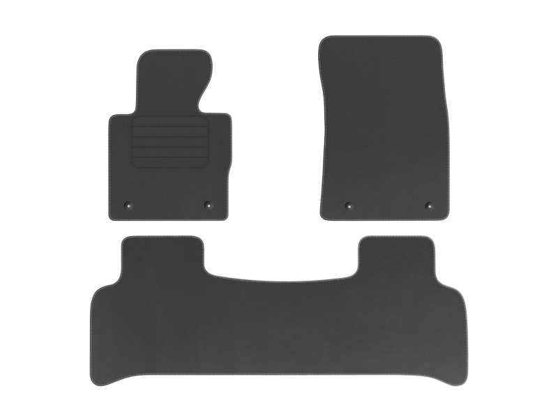 Коврики велюровые крепления в комплекте Декор