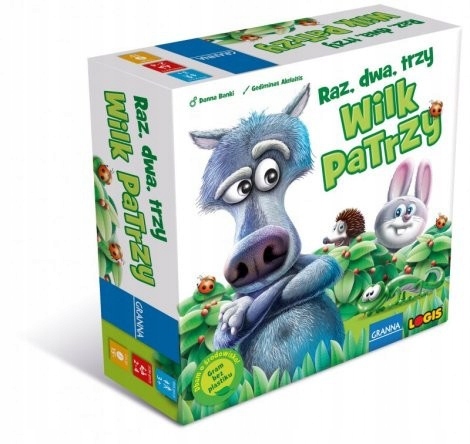 Planszowa Gra Dla Dzieci Wilk Patrzy Do Zabawy