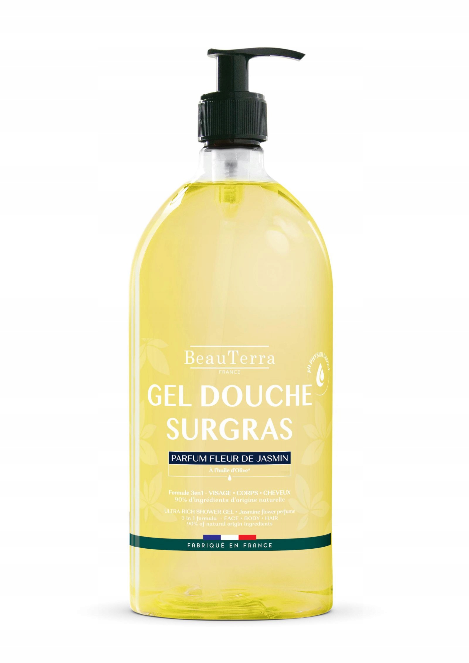 Beauterra Ultra Bohatý Sprchový Gel Jasmínový Květ 1L