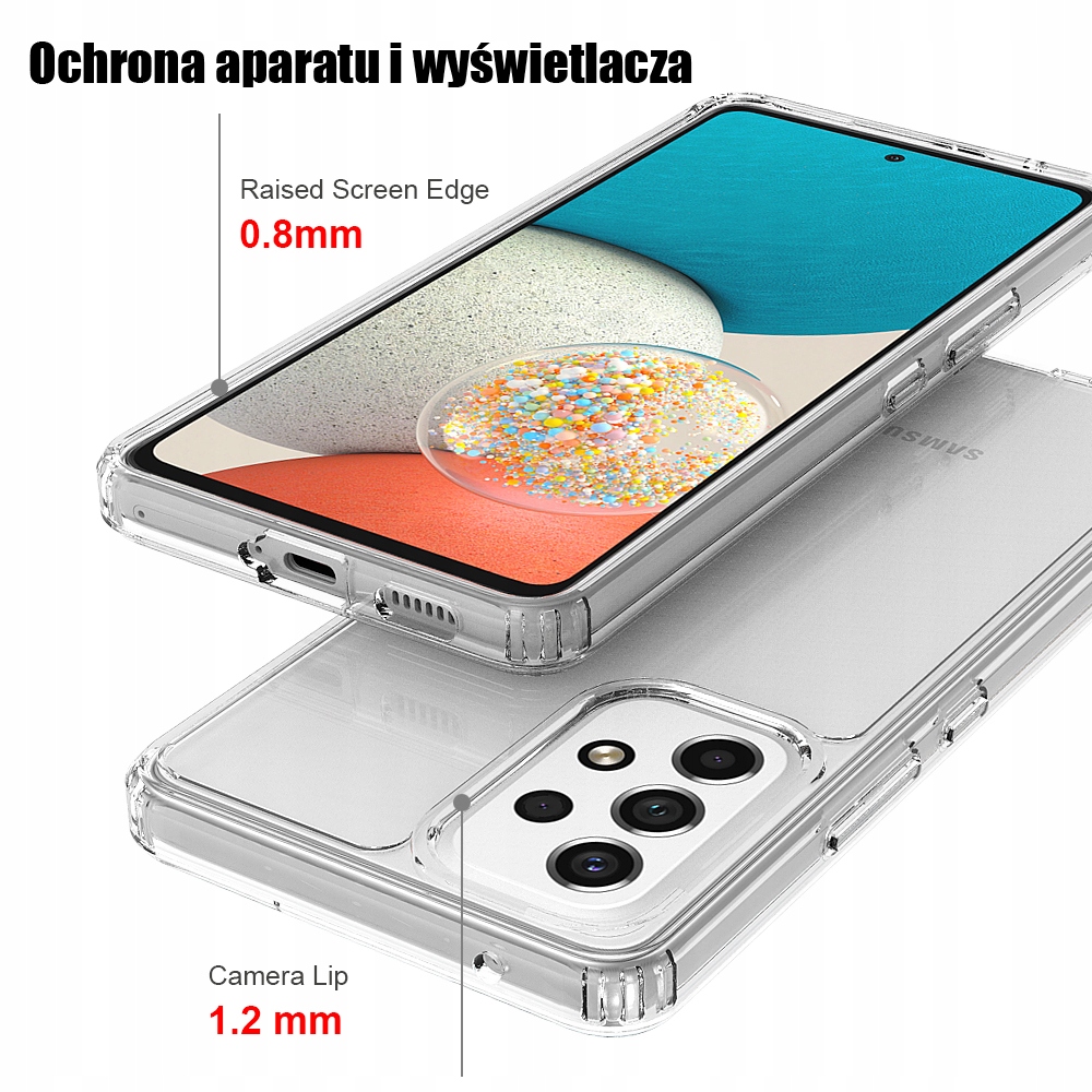Etui pancerne Ultra do Samsung A52 / A52s + SZKŁO Typ plecki