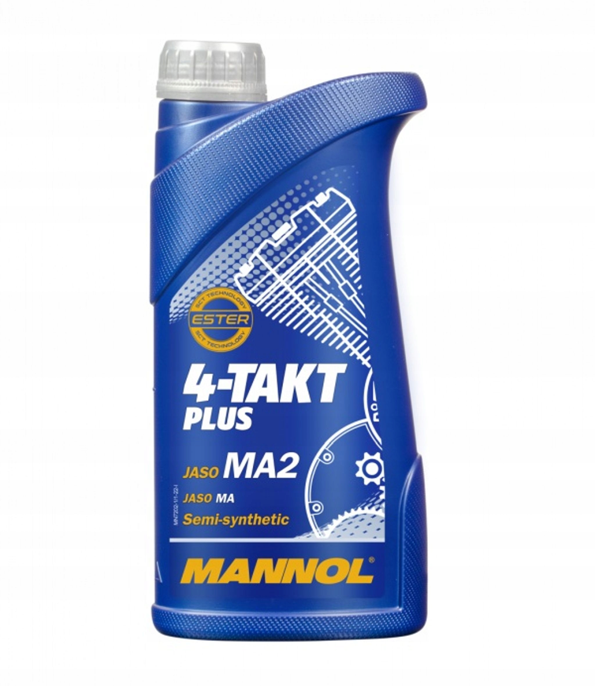 Olej Mannol 10W40 1L 4T Plus Api Sl Jaso MA/MA2 MN7202-1 Mannol Oleje