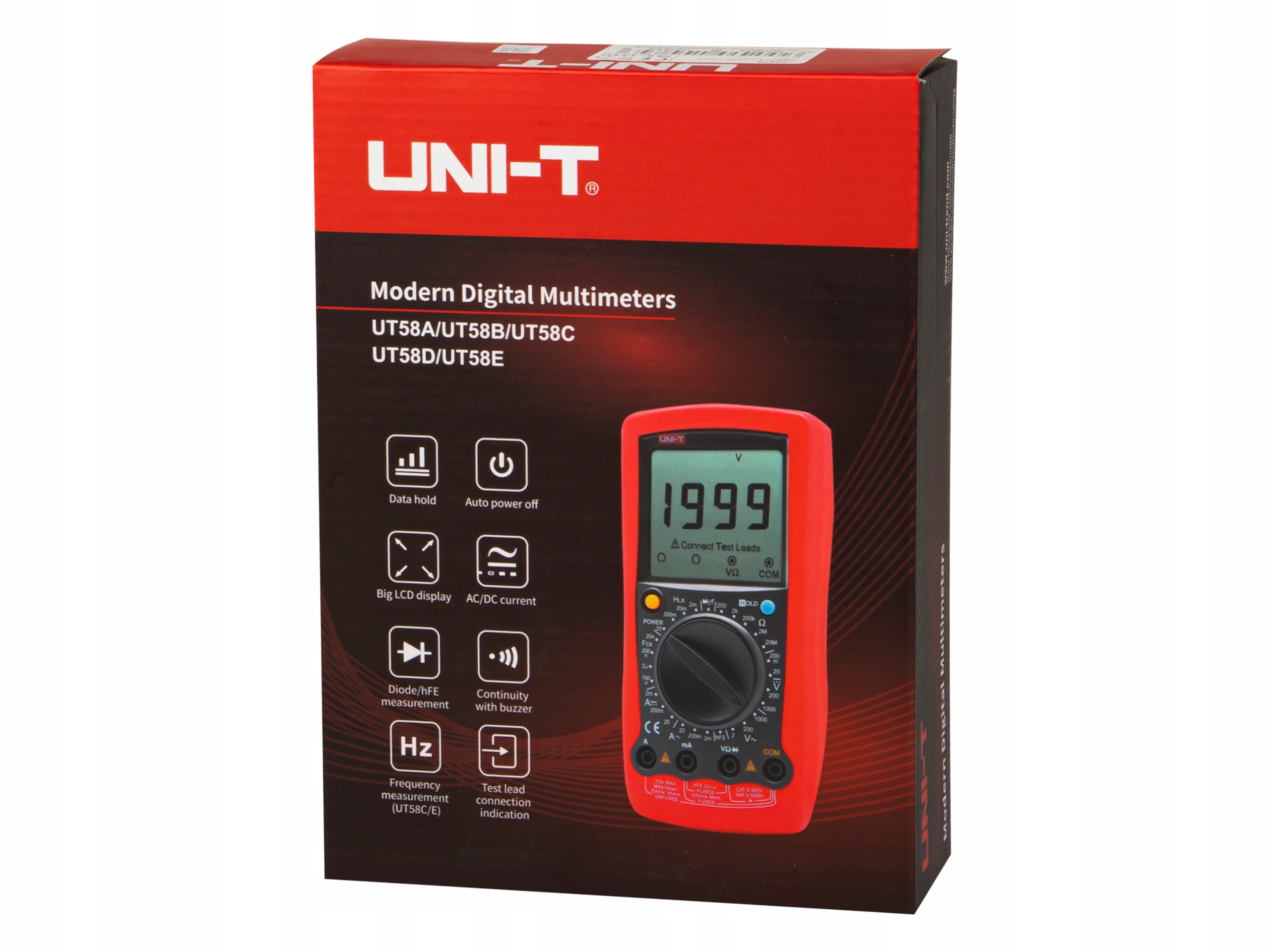 Multimetr ręczny UNI-T UT58D Marka UNI-T