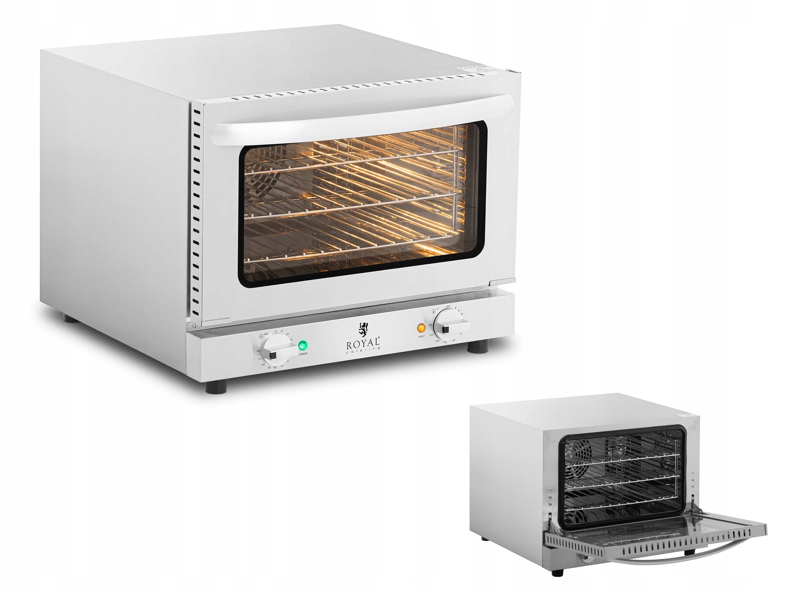 Kamna 3-ÚROVŇOVÁ Do 250 °C 3 Rošty