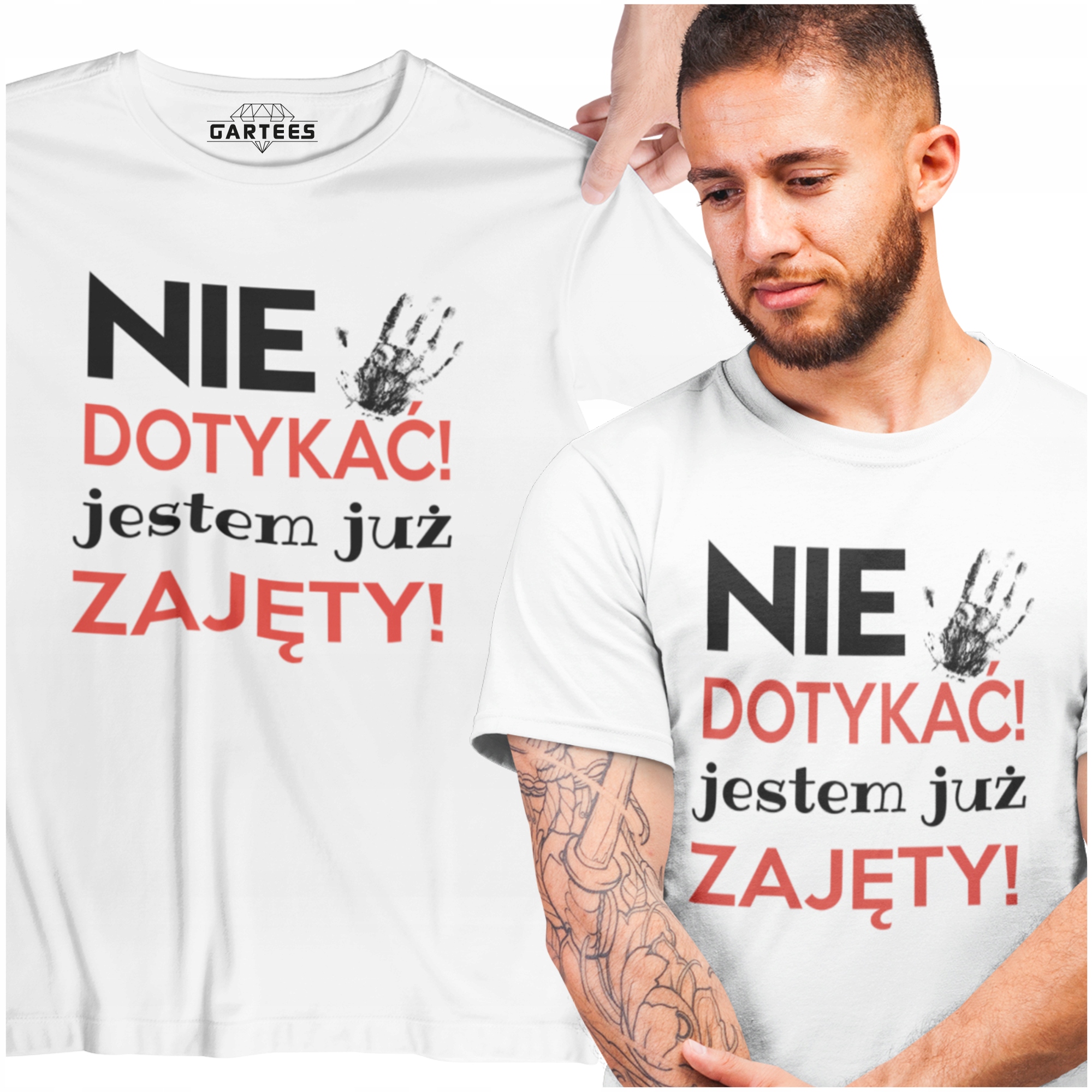 

T-shirt Dla Chłopaka Nie Dotykać Super Prezent On