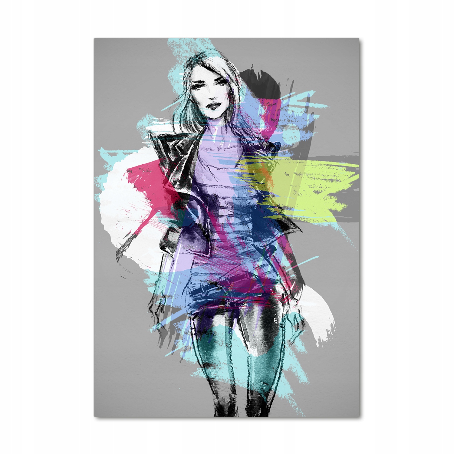 

Foto obraz akrylowy Abstrakcja kobieta 70x100 cm