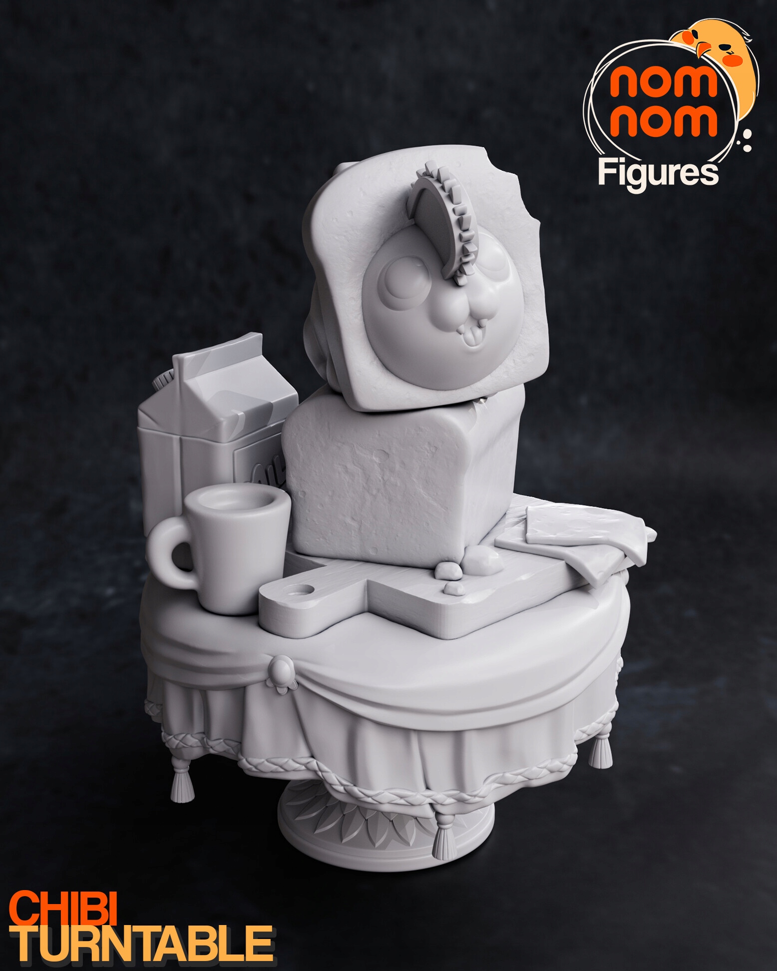 Figurka Chibi Pochita Chainsaw man NomNom Figures 3D tisk