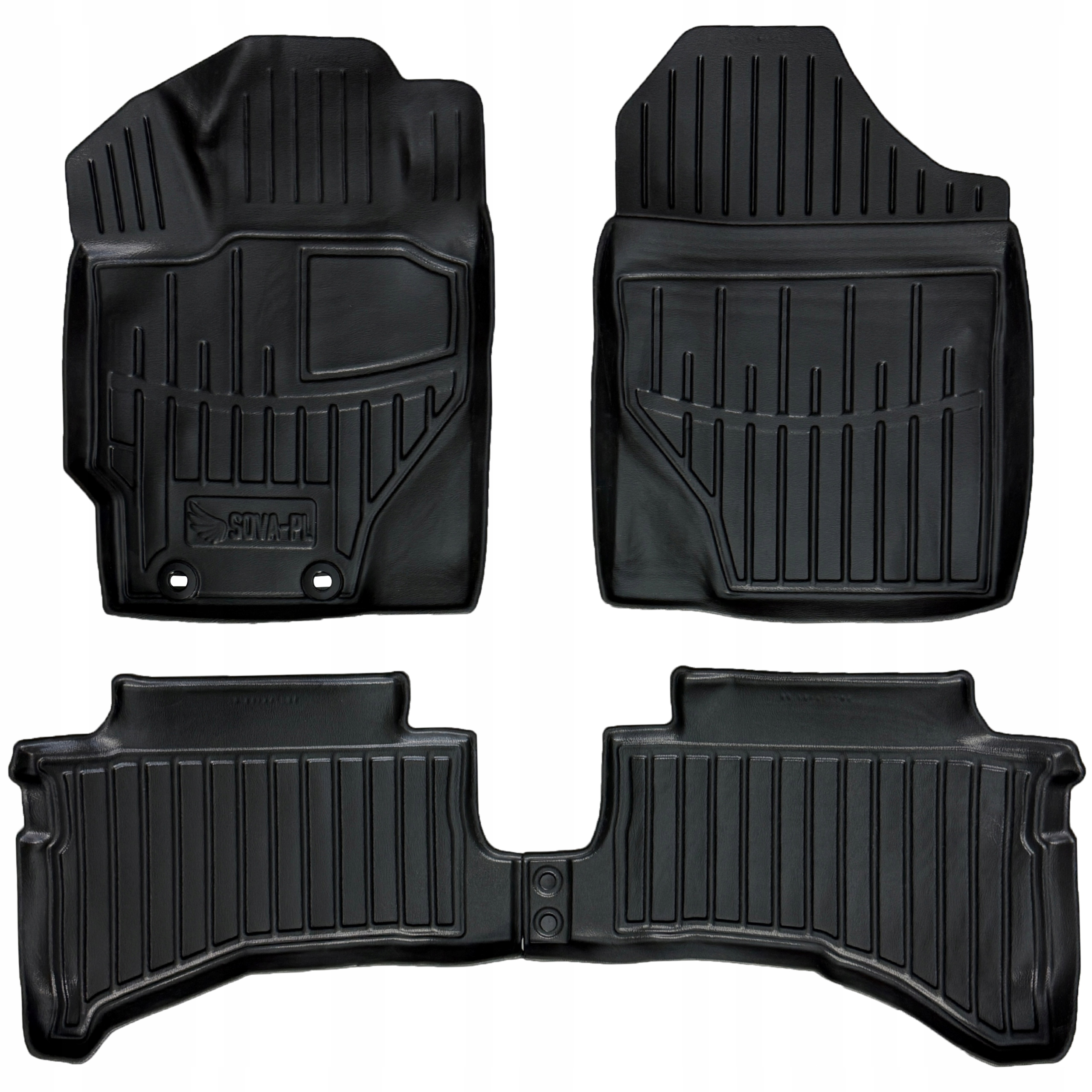 Dywaniki samochodowe Toyota Yaris III XP13 (2014-2020) wersja Hybrid