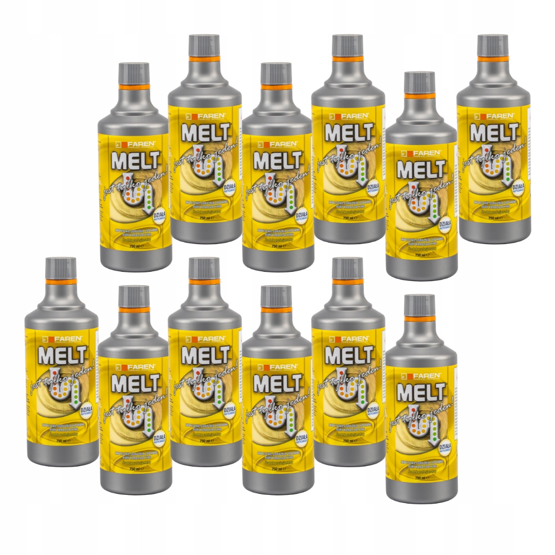 Levně Melt Prostředek K Zprůchodnění Potrubí Kanalizačních Syfonů Preparat 12x750ML