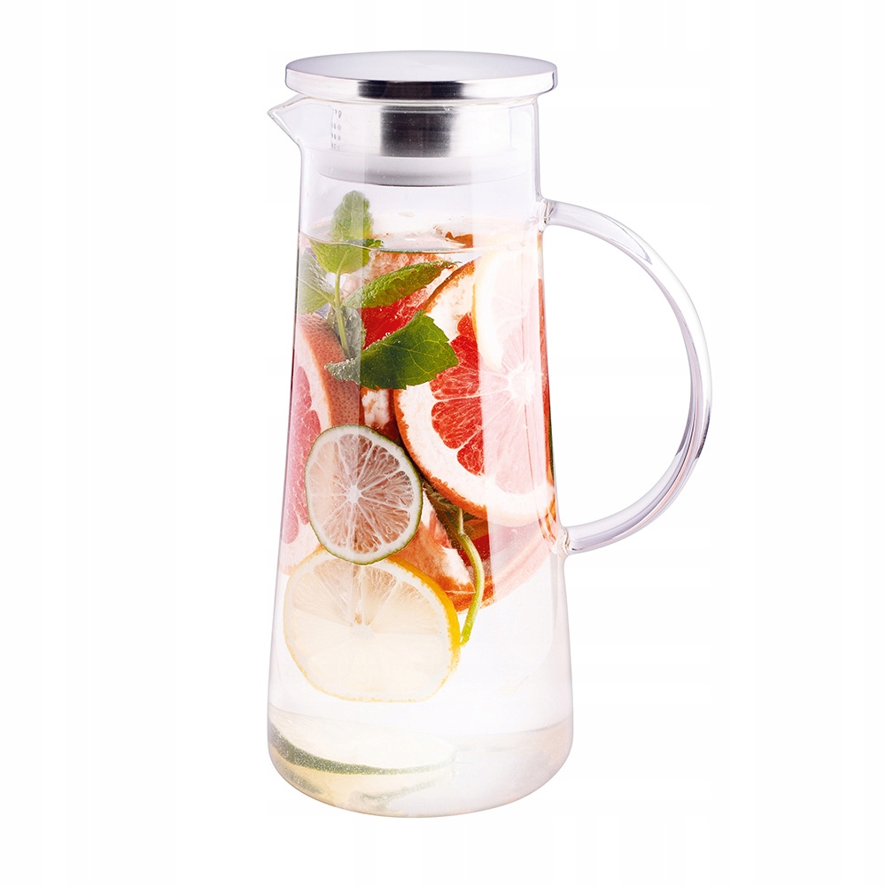 

Dzbanek Z Pokrywką Zaparzacz Szklany Andrea 1200ML