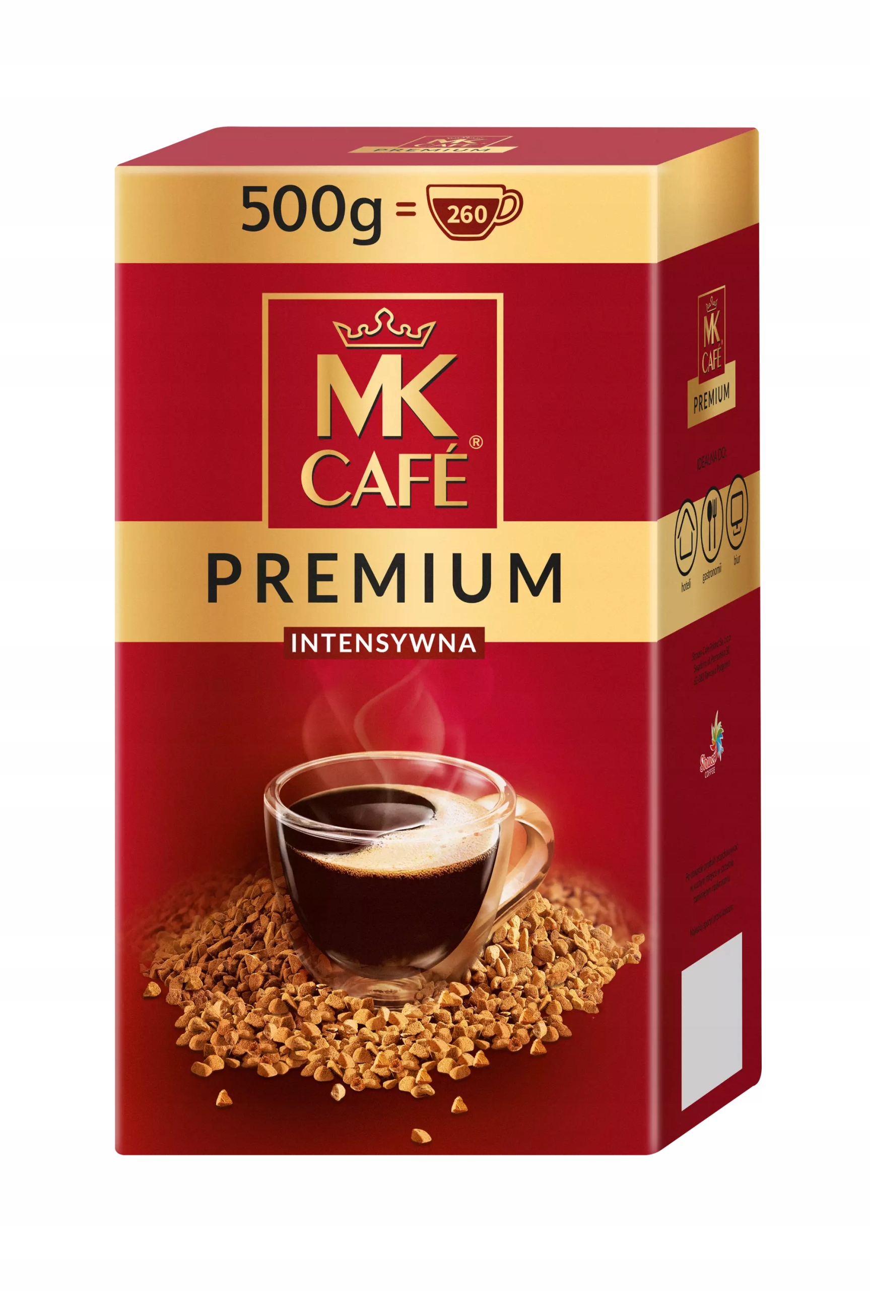 Mk Cafe Premium Original Kawa Rozpuszczalna Naturalna Bez Dodatków 500 G