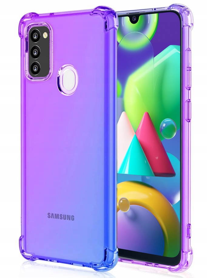 

Etui Mieniące Pancerne Aurora do Samsung M21