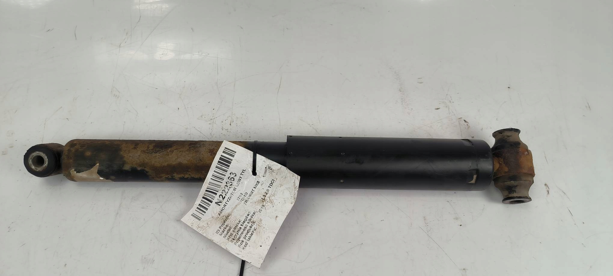 shock absorber left rear part FORD TRANSIT MK8
