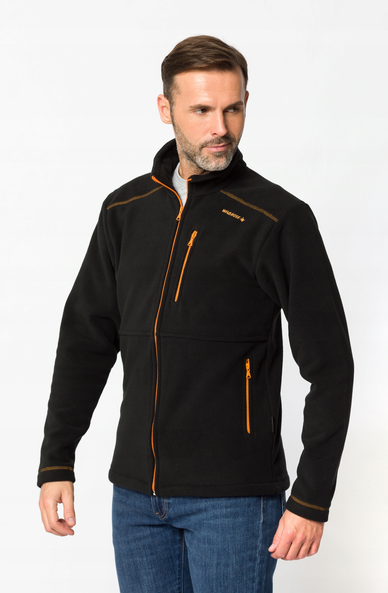 

Polar Wind Rose- Czerń -wysoka Jakość! 400g/m2-XL