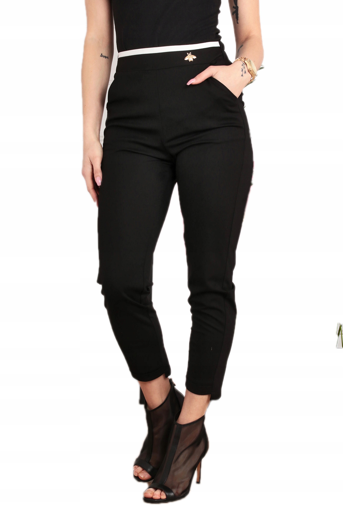 

Spodnie Getry Legginsy Guma Mucha 7/8 46 3XL 2048