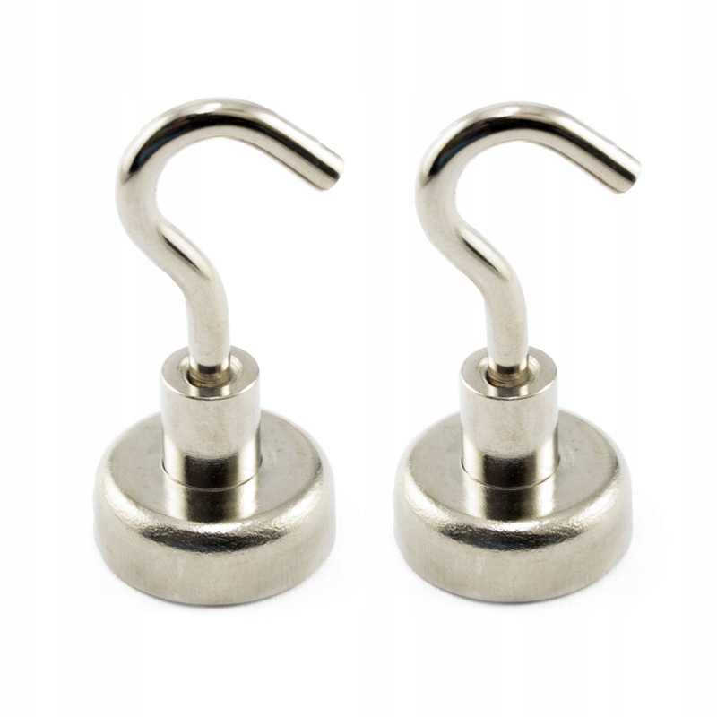 

Uchwyt Magnetyczny Neodymowy E20 Z Haczykiem 2 Szt