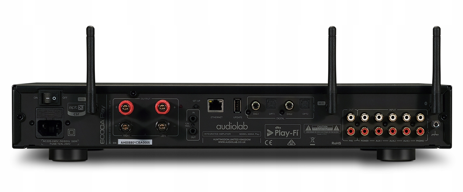 AUDIOLAB 6000A PLAY STREAMER WiFi + BT = HIT 2021 Kod producenta SW13265