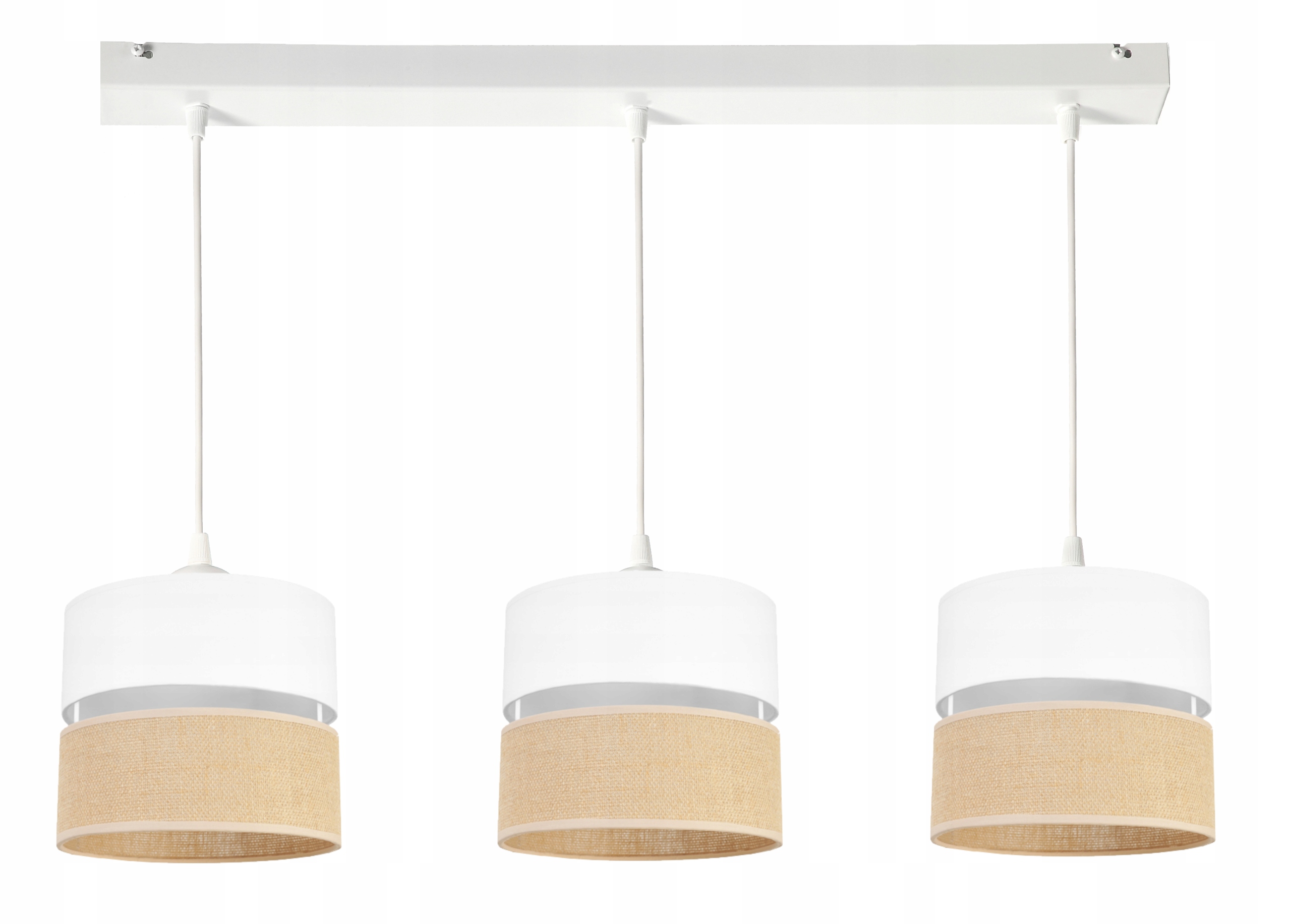 Závěsná Lampa Boho Etno Do Obývacího Pokoje Ložnice Stínidla Juta Led Edison