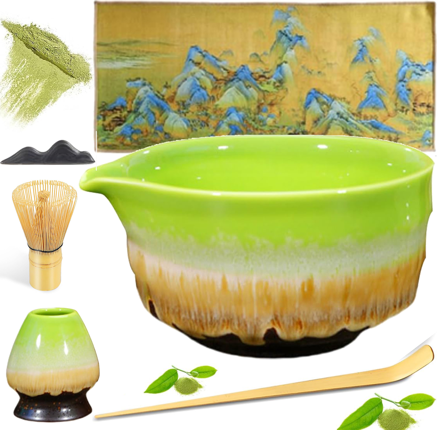 Zestaw Trzepaczek Matcha, Trzepaczka Do Matcha, Tradycyjny Zestaw Startowy