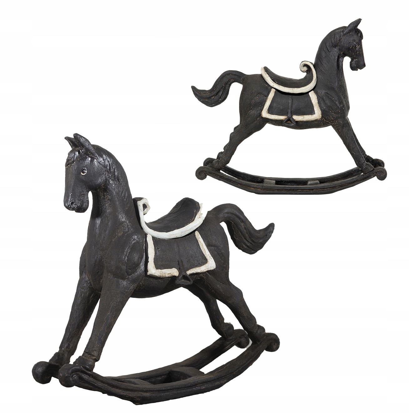 Figurka Houdacího Koně dekorativní soška ozdoba do obýváku s úložným prostorem