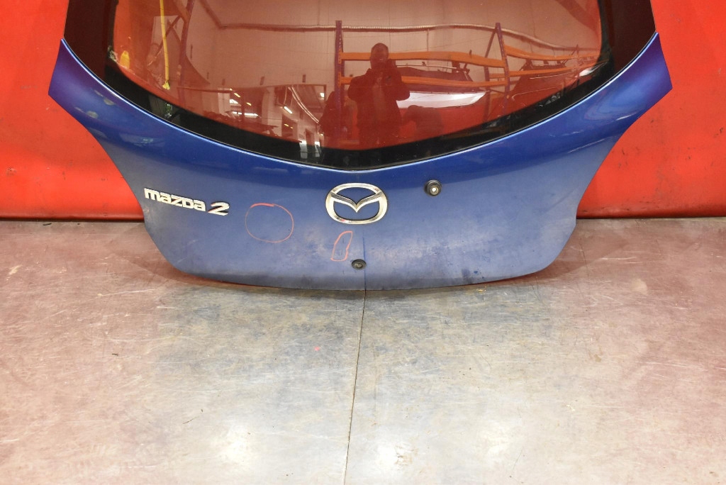 trunk door boot rear part rear GRANATOWA MAZDA 2 DE 3D HB 07-10