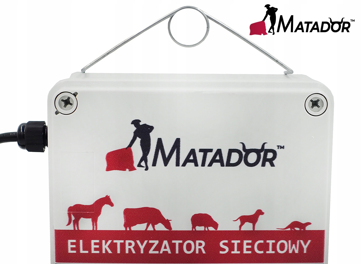 Pastuch elektryczny 230V sieciowy 5J bydło wydra Elektryzator na psy MOCNY EAN (GTIN) 5902288239743