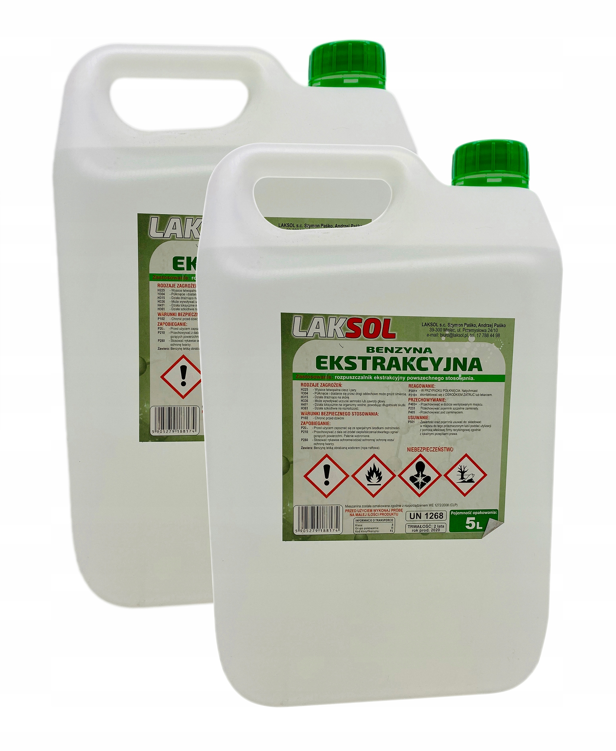 

Benzyna Ekstrakcyjna Niskoaromatyczna 10L