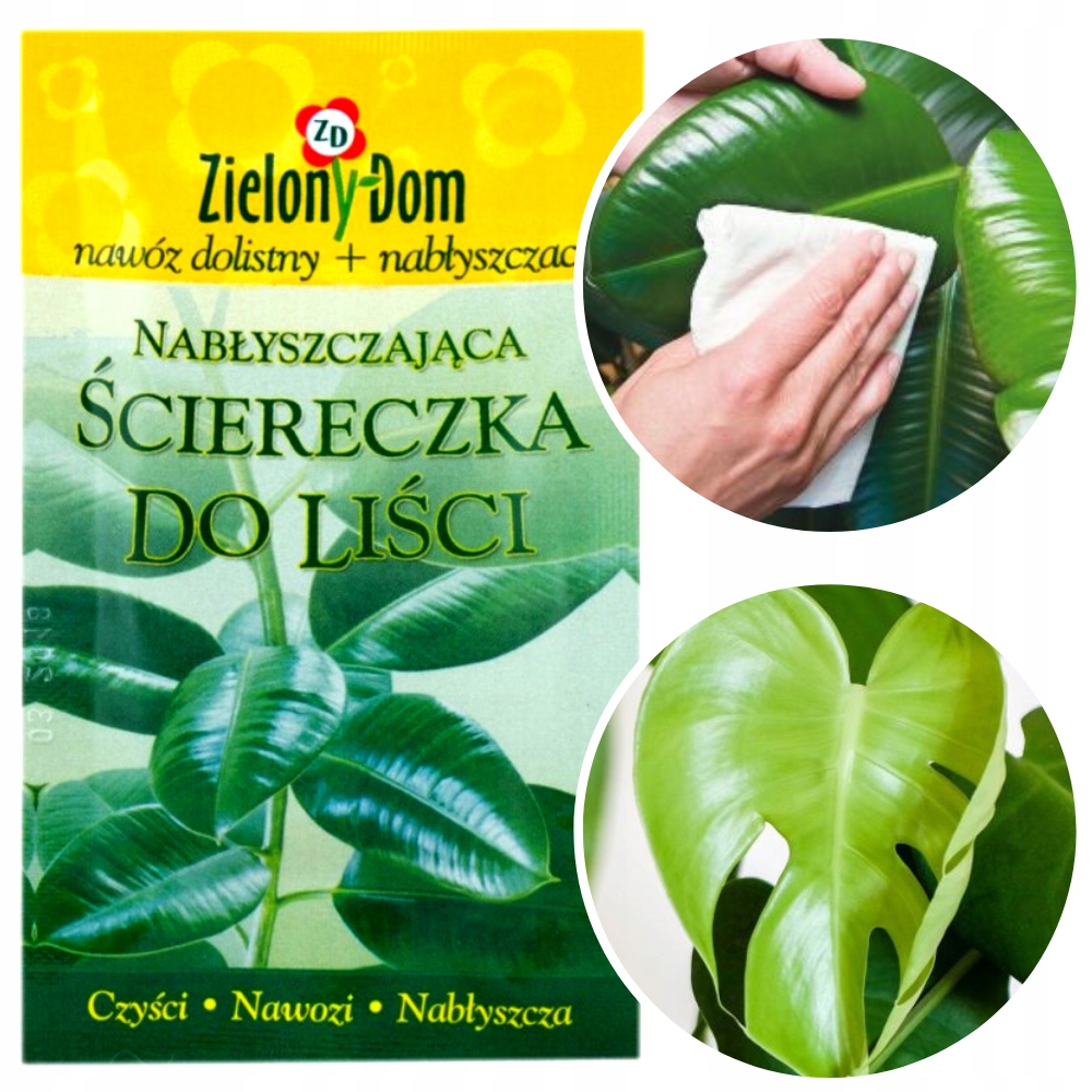 

Ściereczka Do Liści Kwiatów Nawozowa Nabłyszcza