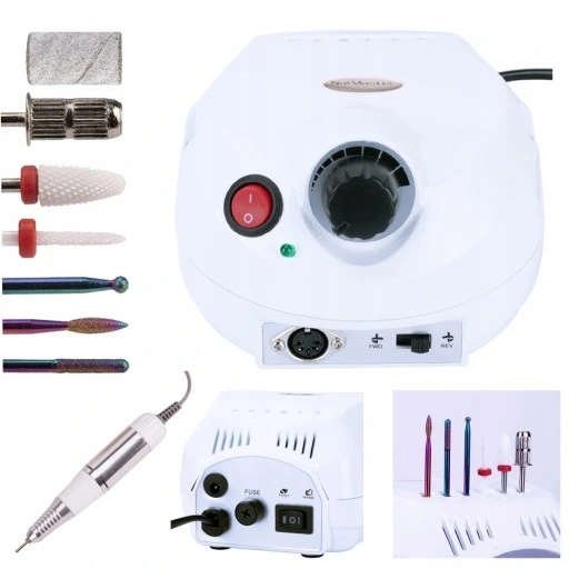 FREZARKA MANICURE PEDICURE DM202 65W MOCNA FREZY