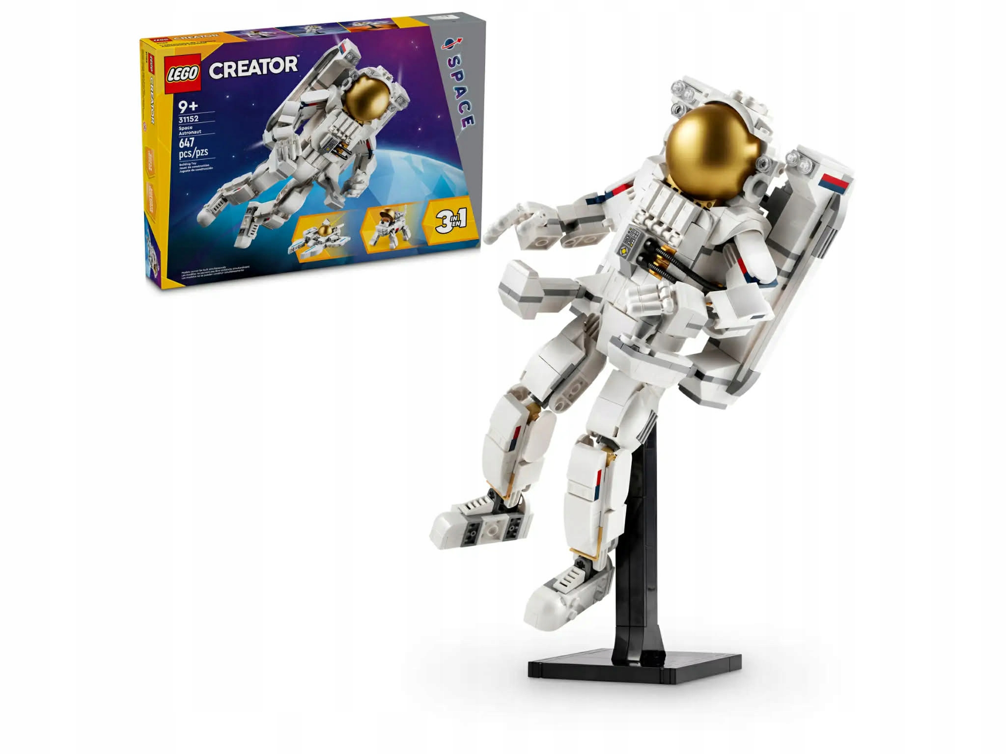 Lego Creator 31152 Astronauta 3v1 9+ Hračky Lego Dárek