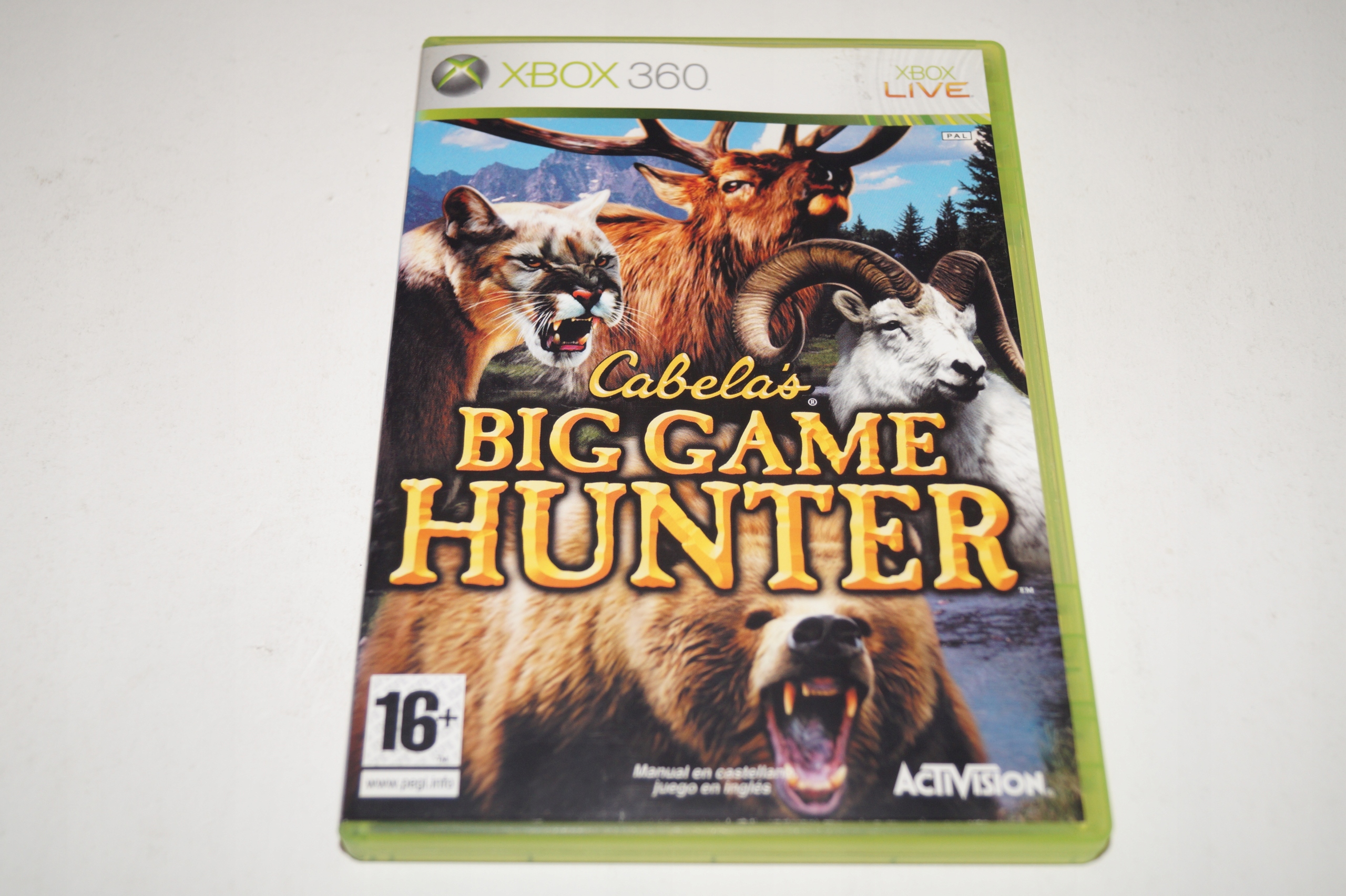 Gra Cabela's Big Game Hunter X360 GRA NA PISTOLET Tematyka gry akcji