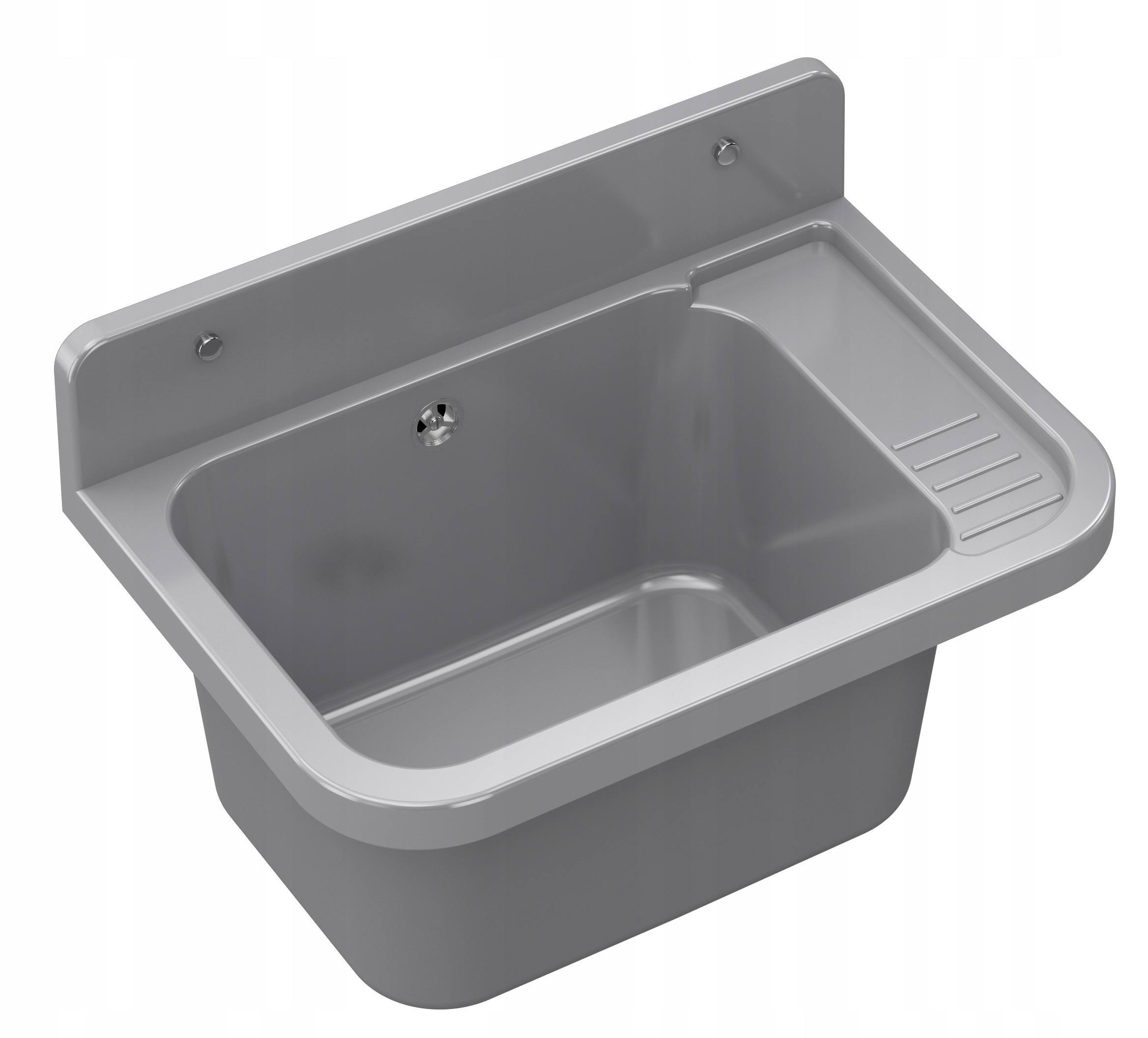 Technický Dřez Garáž Prádelna Komora Šedá Sifon