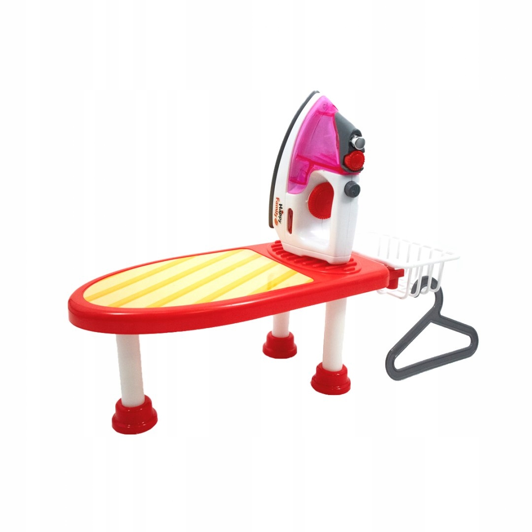 ŻELAZKO I DESKA DO PRASOWANIA ZESTAW DLA DZIECI AGD WODA ŚWIATŁO AKCESORIA Marka Sweet Home