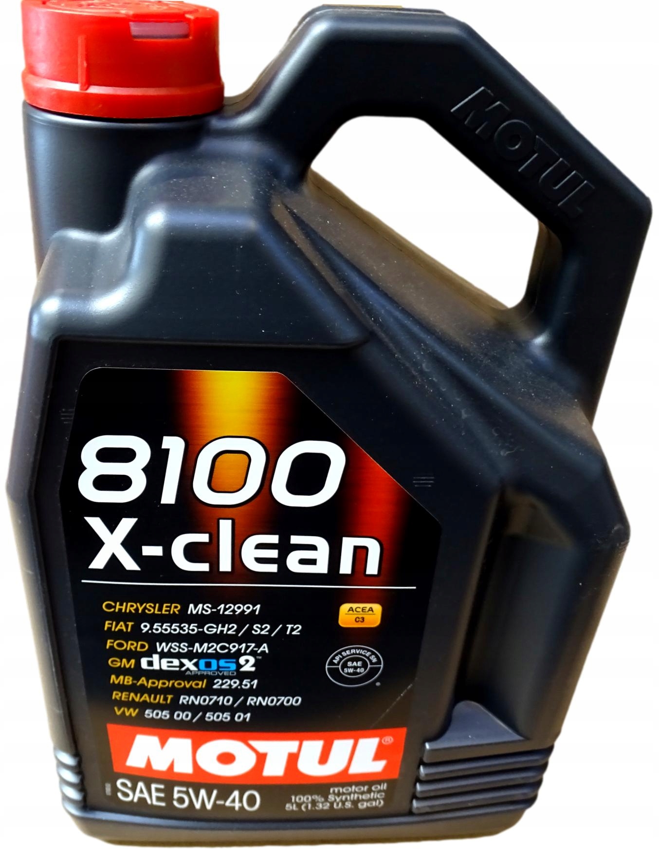 MOTUL 8100 X-CLEAN 5W-40 OLEJ SILNIKOWY 5L