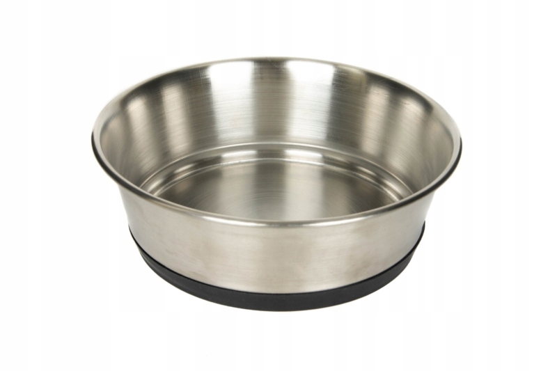 

Miska Metalowa na gumie dla psa Antyskid 0,5L