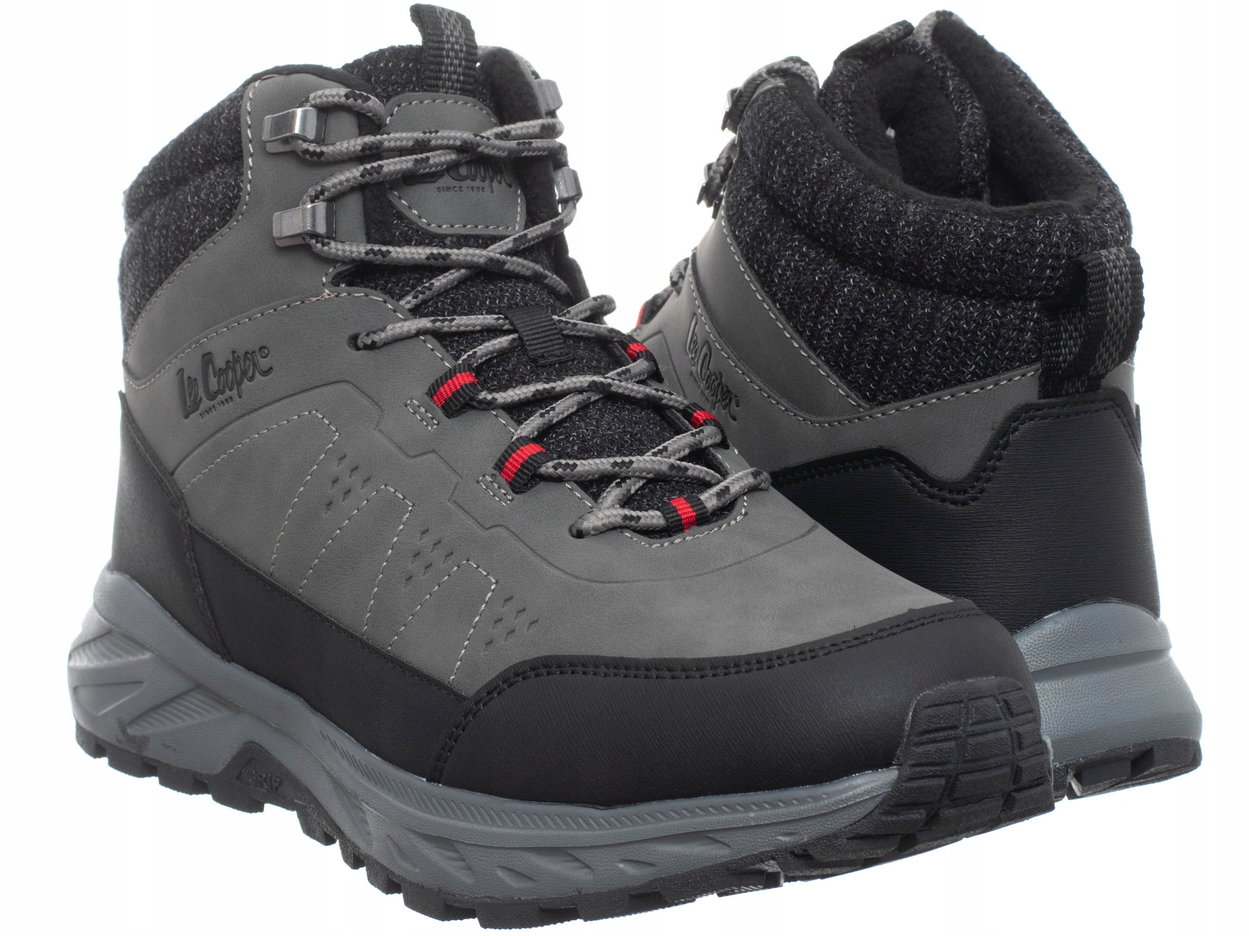 Lee Cooper Pánské Boty LCJ-25-01-3722M trekové boty šedé barvy