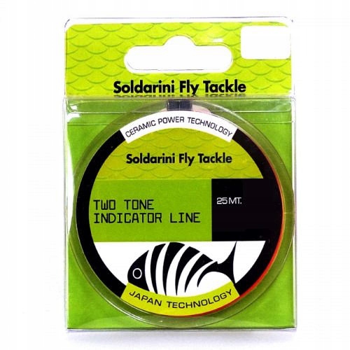 Żyłka Soldarini Original Two Tone Indicator Line 25m 0,14mm Na Pstrąga!