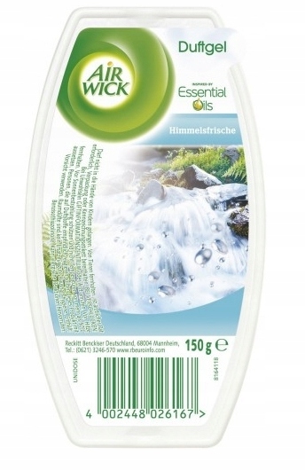 

Air Wick, Odświeżacz powietrza w żelu, 150g