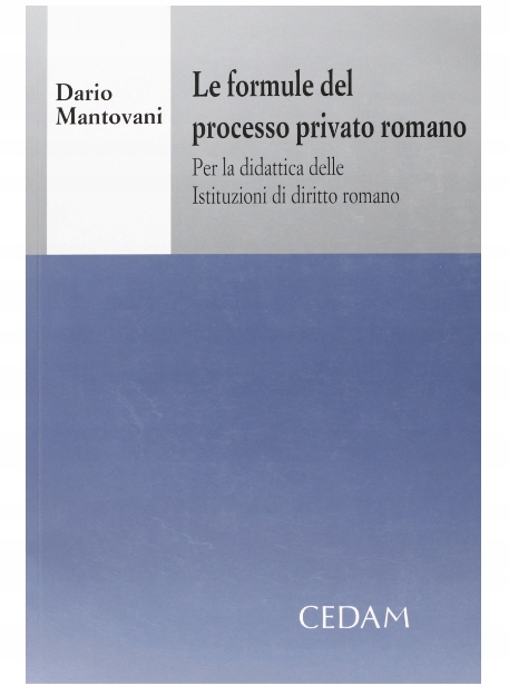 Le formule del processo privato romano