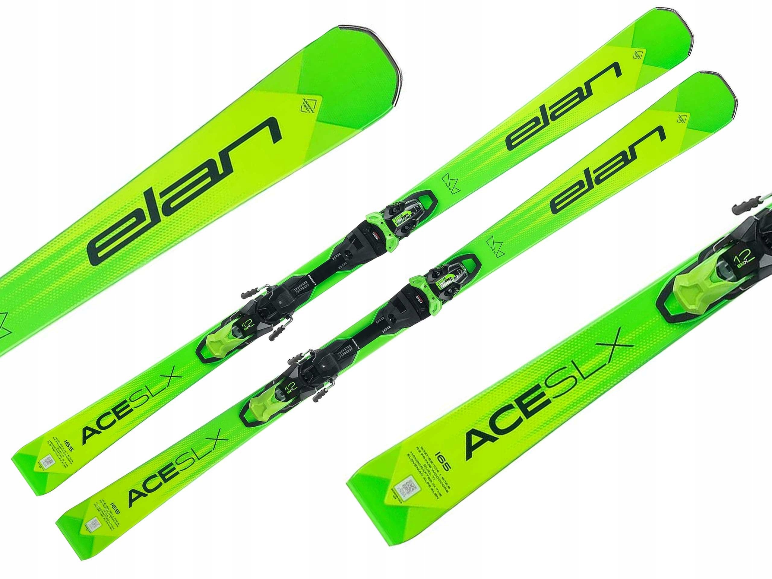 Narty Elan Ace Slx Fusion X wiązania Emx 12.0 Gw 165cm