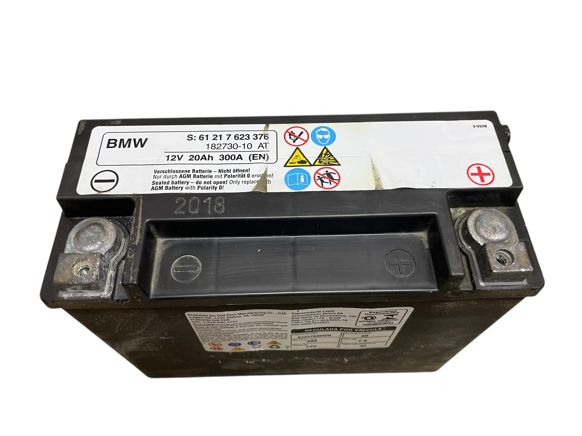 Batterie AGM START-STOP 12V 20AH 300A BMW / MINI 2018R Original
