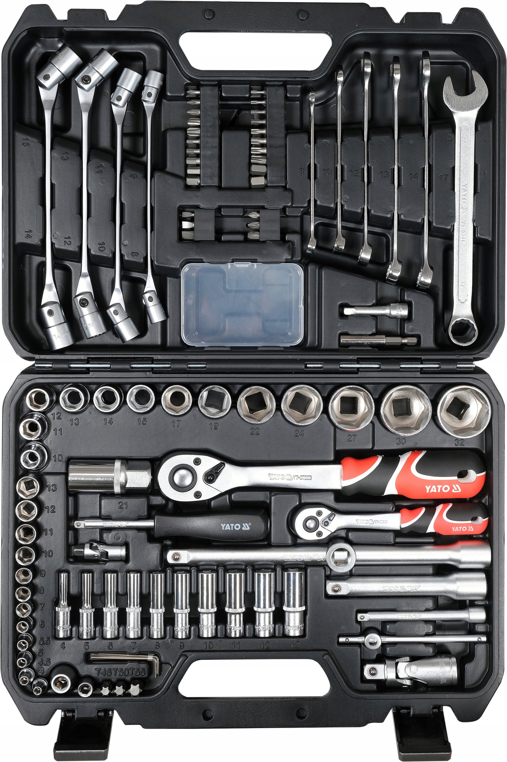 Zestaw Narzędzi Yato 1 2 i 1 4 72 Szt - Niska cena na Allegro