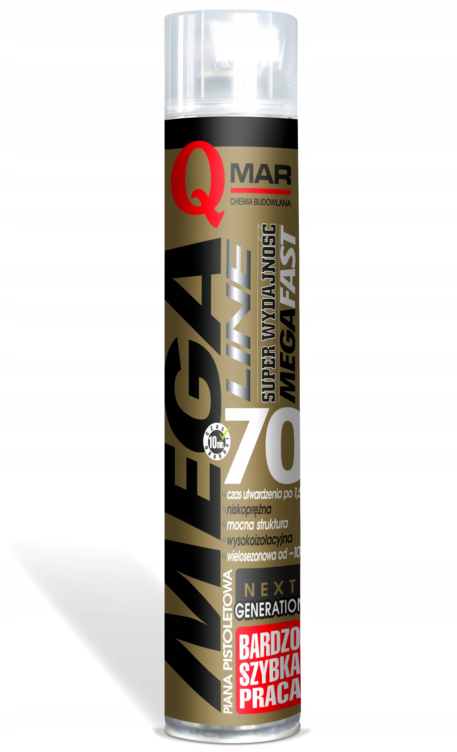

Mega 70 Piana pianka montażowa 880ml XXL