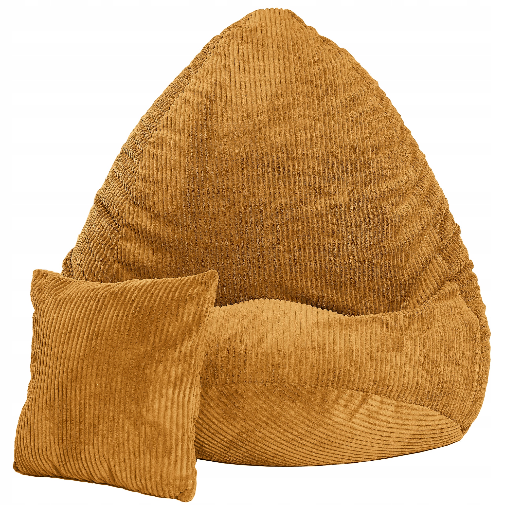 PUFA WOREK SAKO 80x110 SZTRUKS LINCOLN | MEGA FOTEL LOFT / SCANDI DESIGN Szerokość mebla 80 cm