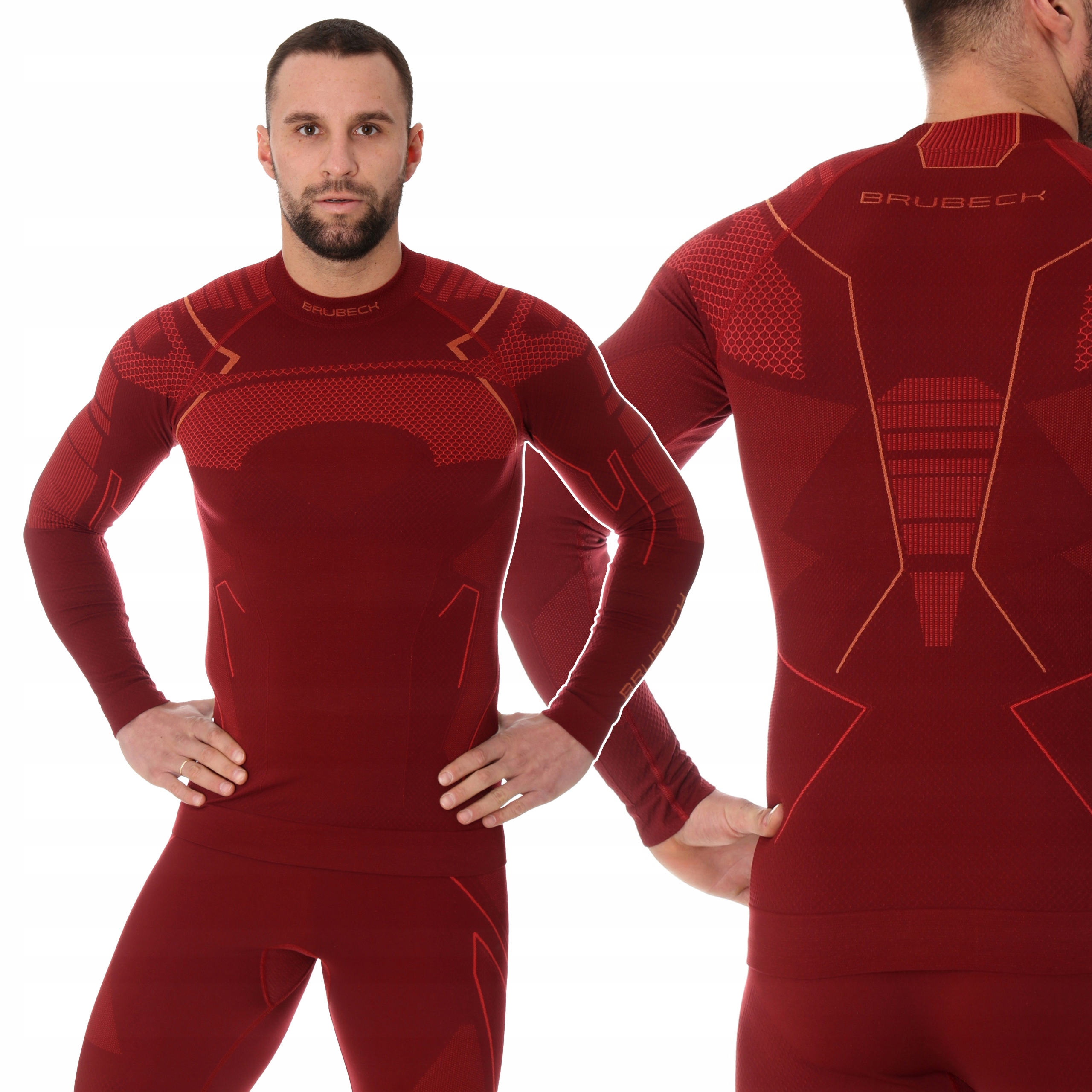 Bluza Termoaktywna Narciarska Brubeck Thermo Podkoszulka Termiczna L