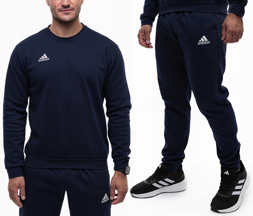 adidas Teplákovka Pánský sportovní komplet Mikina Kalhoty Entrada 22 Pohodlné vel. S