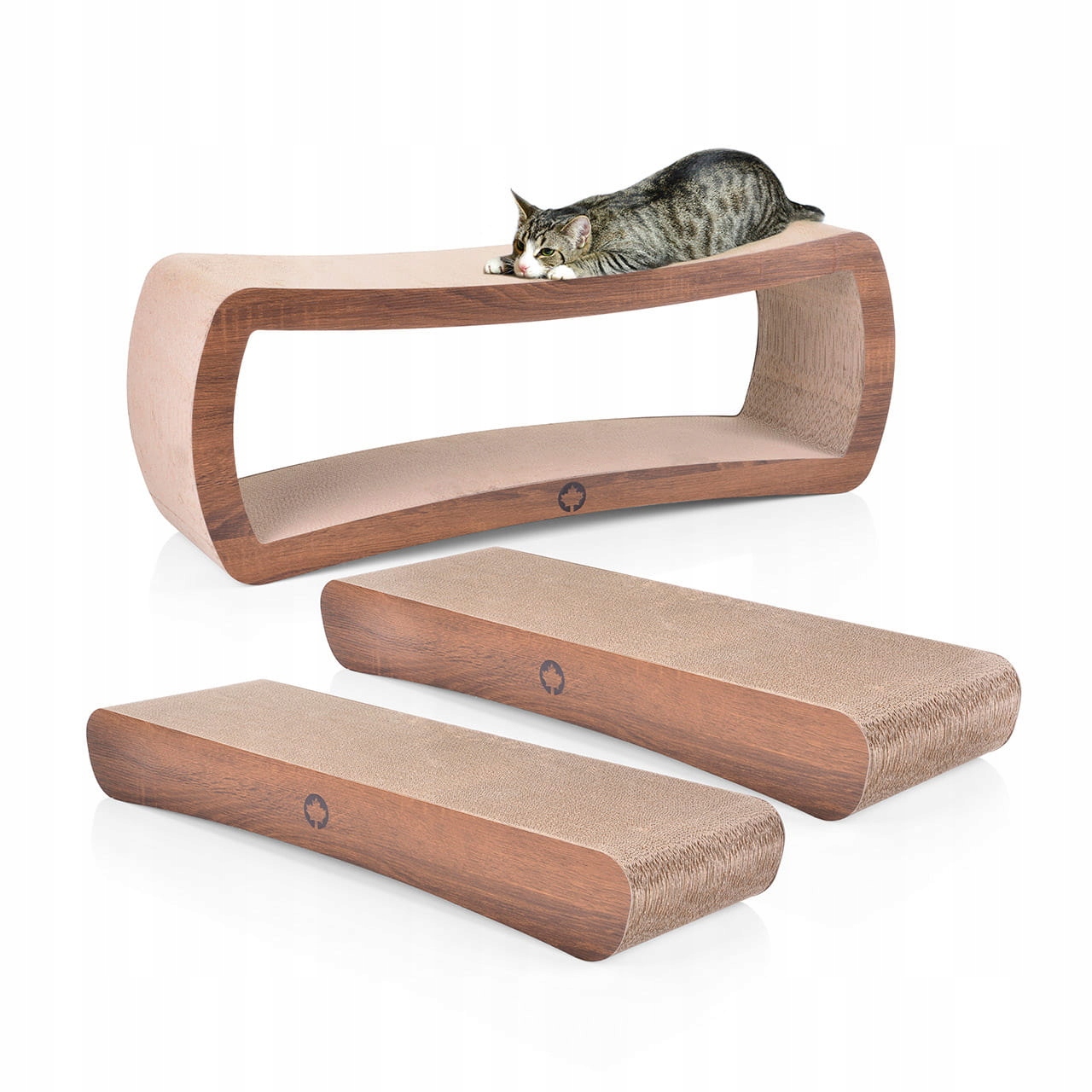 Levně Canadian Cat Sada 3 škrabadel 1 x Galaxy a 2 x Wave XXL pro kočky 3 ks