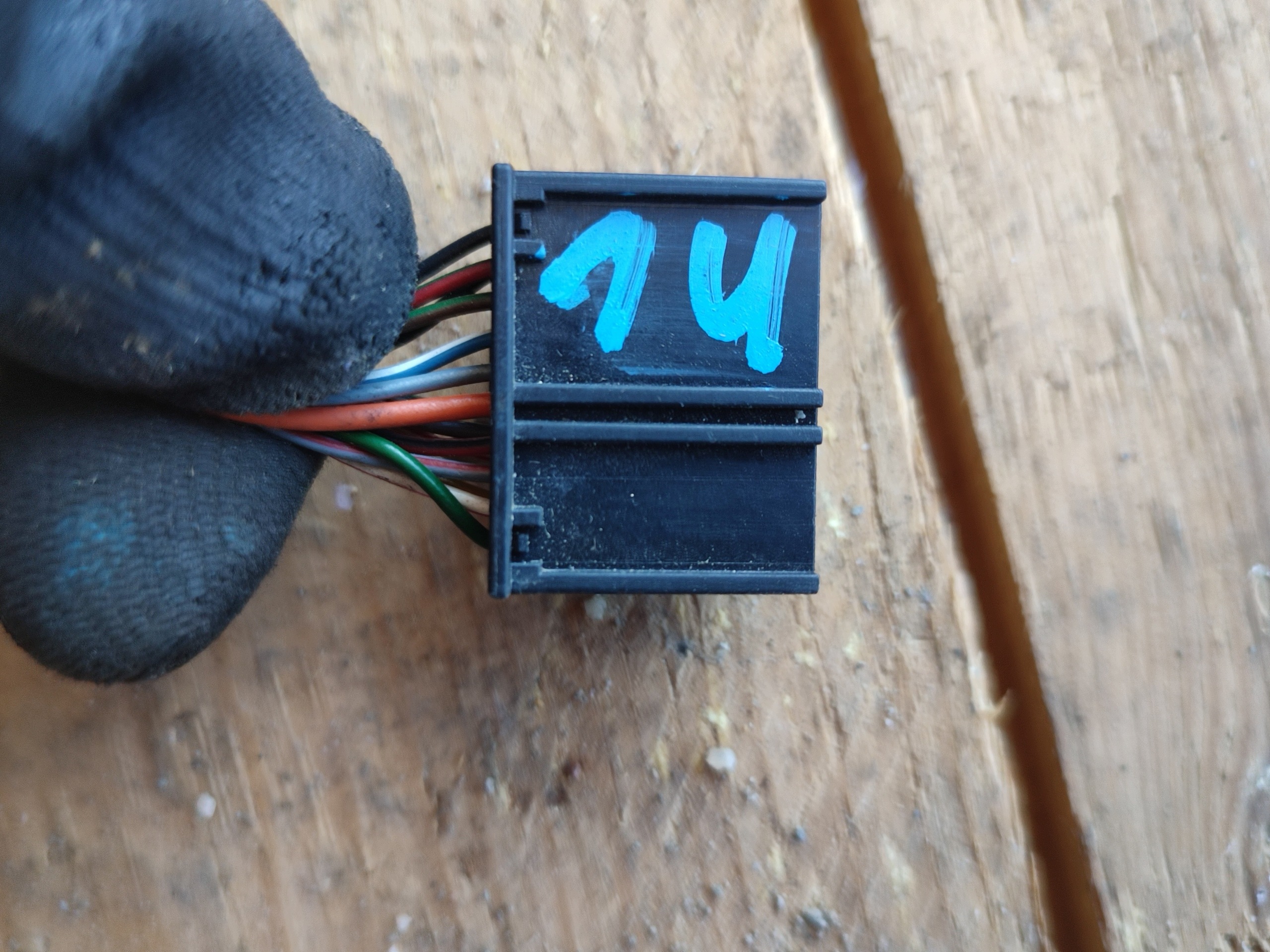 cablaggio PIN PEUGEOT 307 OE 13558811