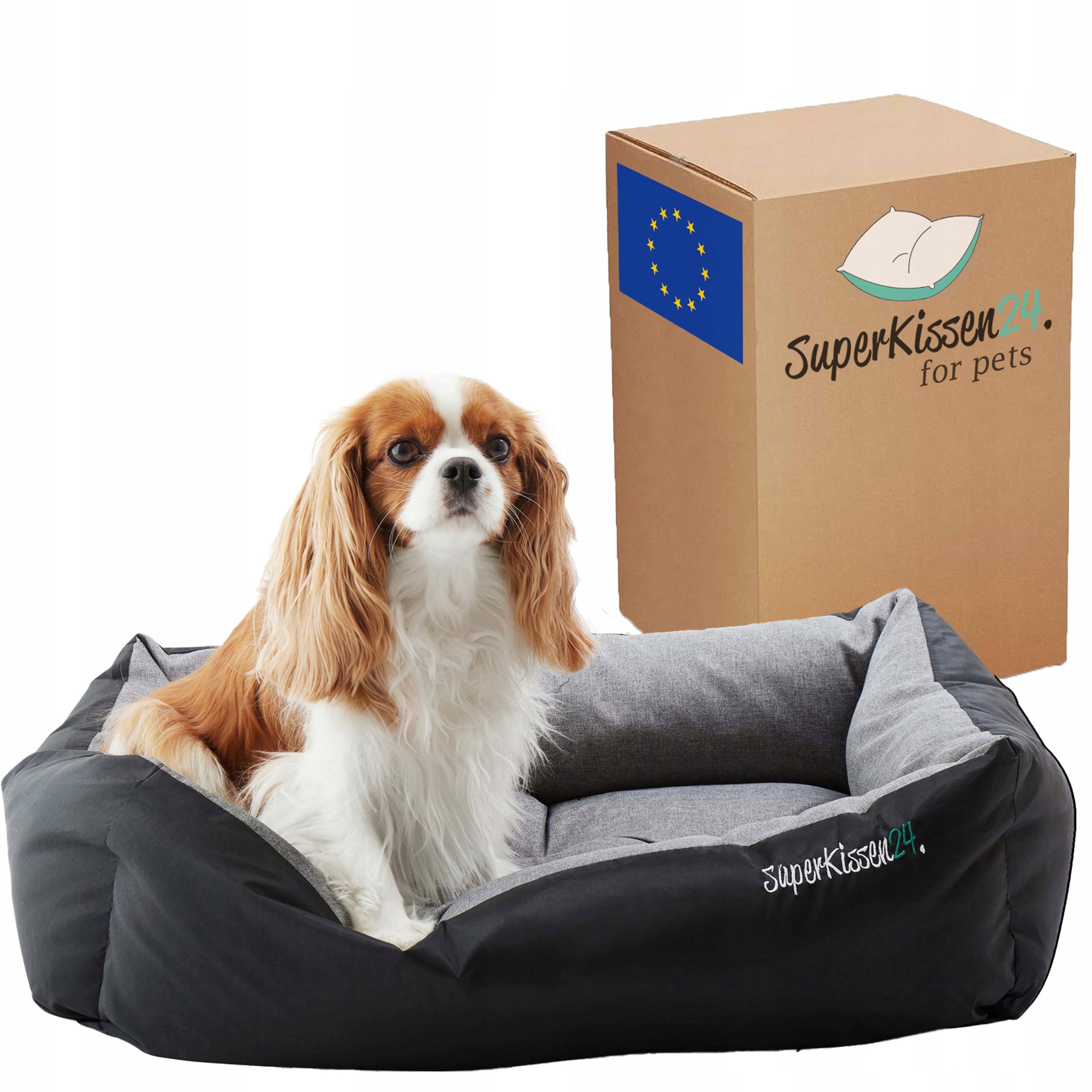 Levně Pelíšek Voděodolná pohovka pro matrace měkký polštář 85x65 lněná